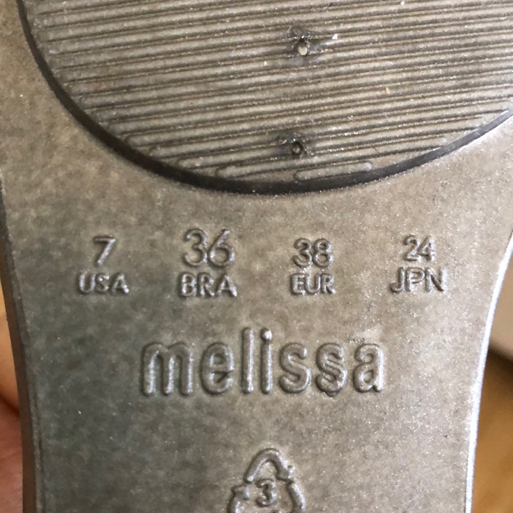 Silver Melissa sandals - Picture 3 of 3